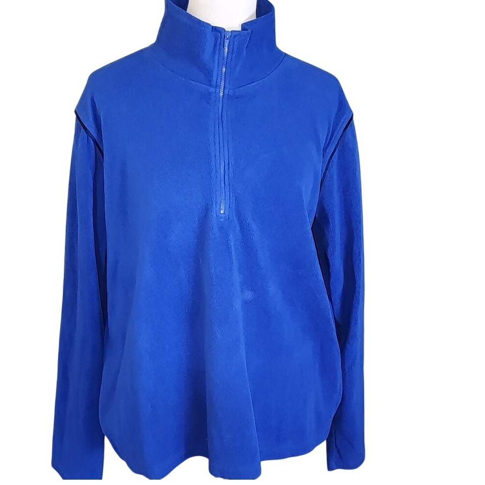Moda International Fleece Half Zip Size XL